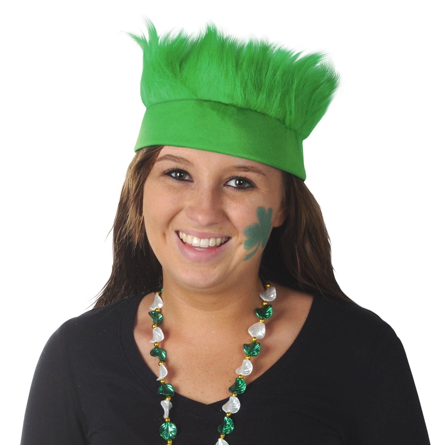 St. Patrick's Day Green Hairy Headband - One Size Fits Most