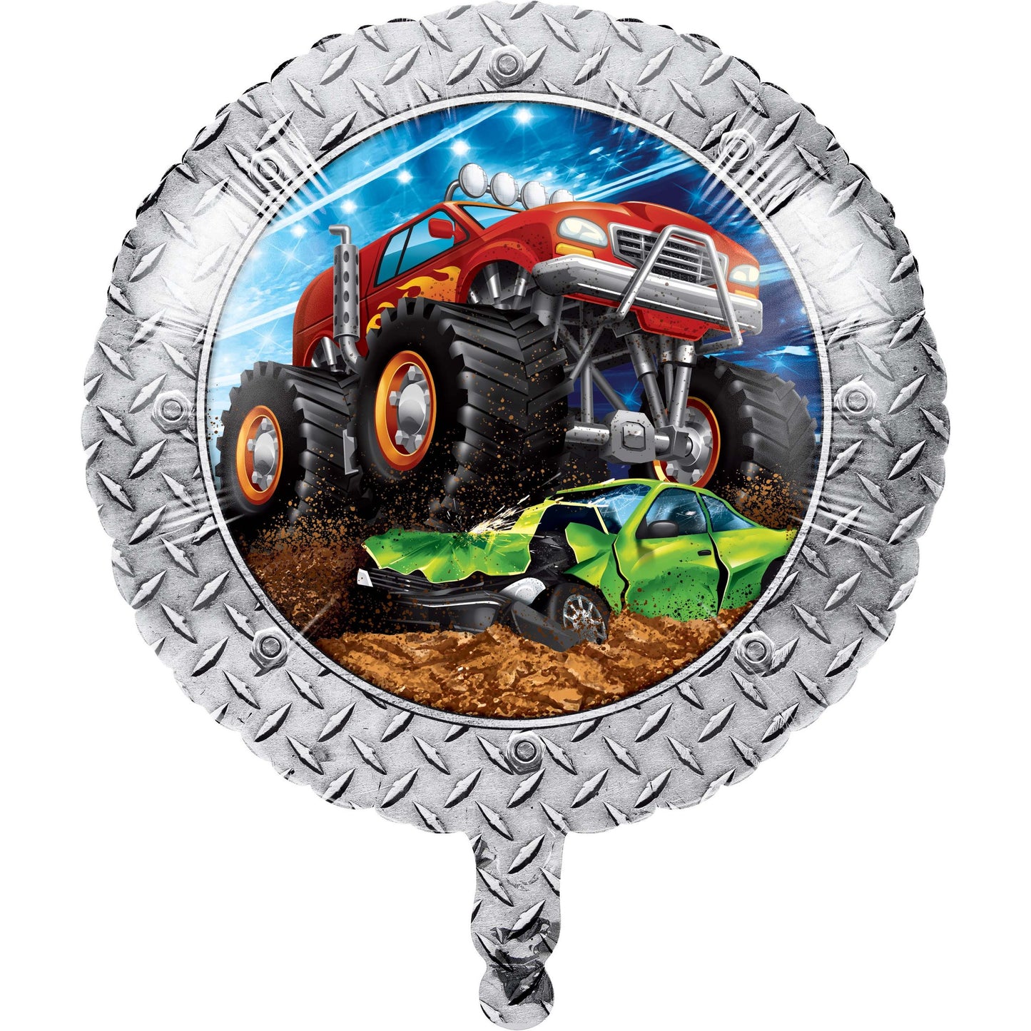 Monster Truck Rally Monster Truck Mylar Balloon - 1ct