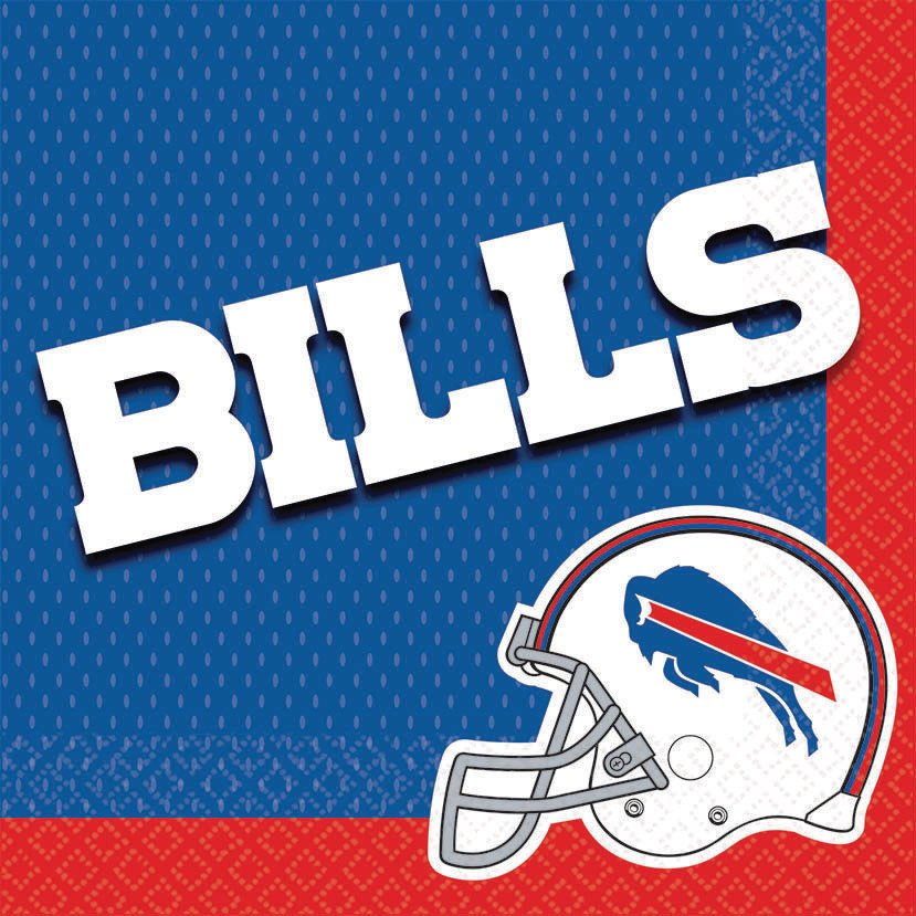 Buffalo Bills Luncheon Napkins - 16ct