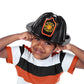 Flaming Fire Truck Plastic Fire hat - 1ct