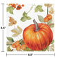 Pumpkin Harvest Luncheon Napkins - 16ct