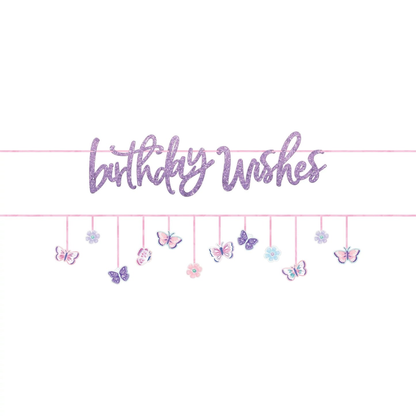 Butterfly Flutter Double Banner Kit - 12ft