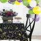 Mardi Gras Rectangular Plastic Table Cover  - 54" x 84"