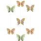 Butterfly Shimmer Hanging Decorations - 3ct