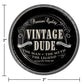Vintage Dude 7" Round Paper Plates - 8ct