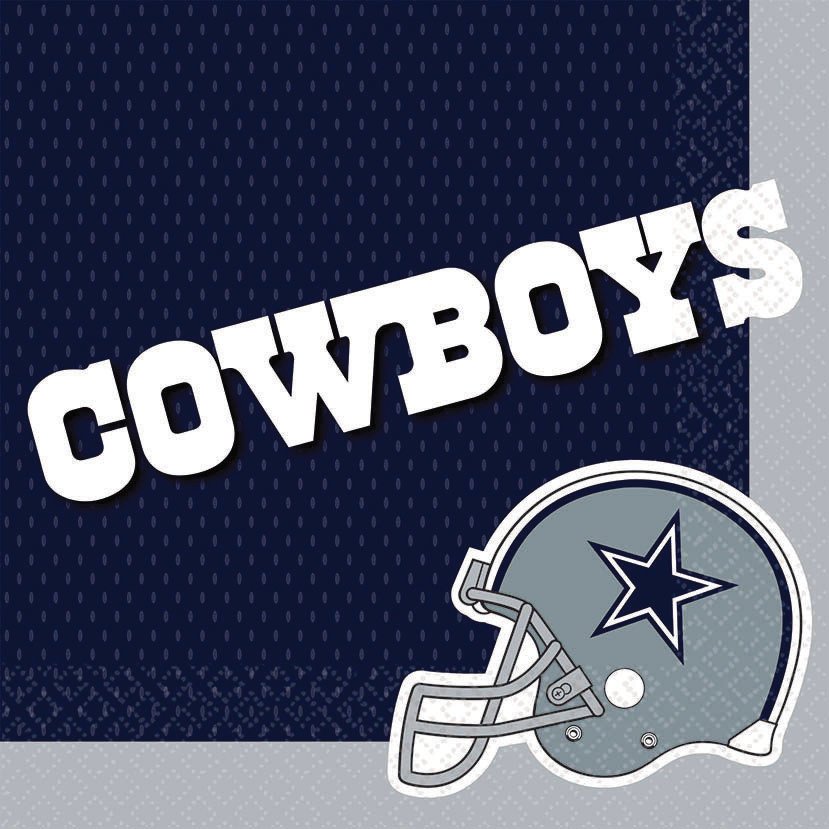 Dallas Cowboys Luncheon Napkins - 16ct