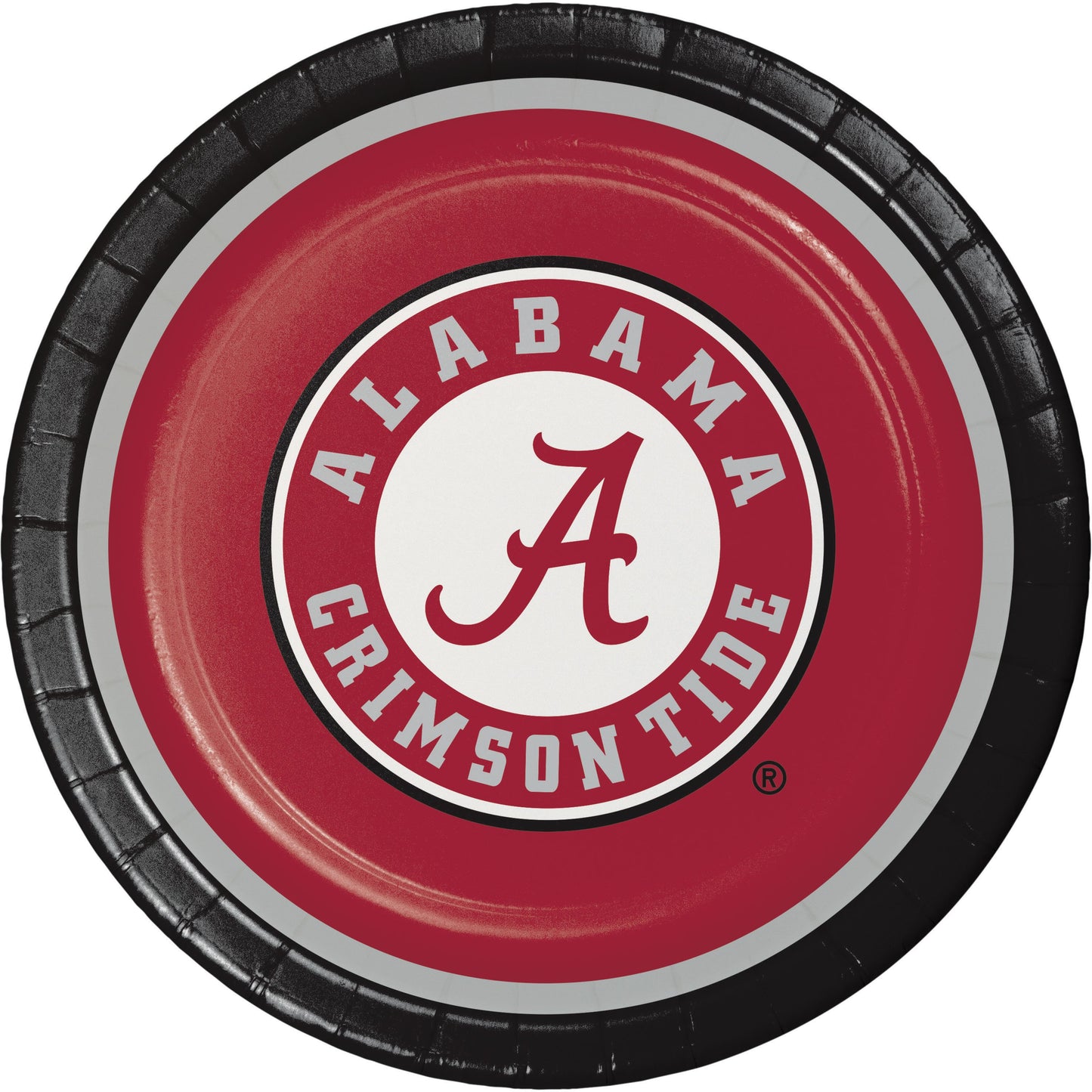 University of Alabama 9" Round Dinner Plates - 8ct