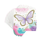 Butterfly Shimmer Beverage Napkins - 16ct