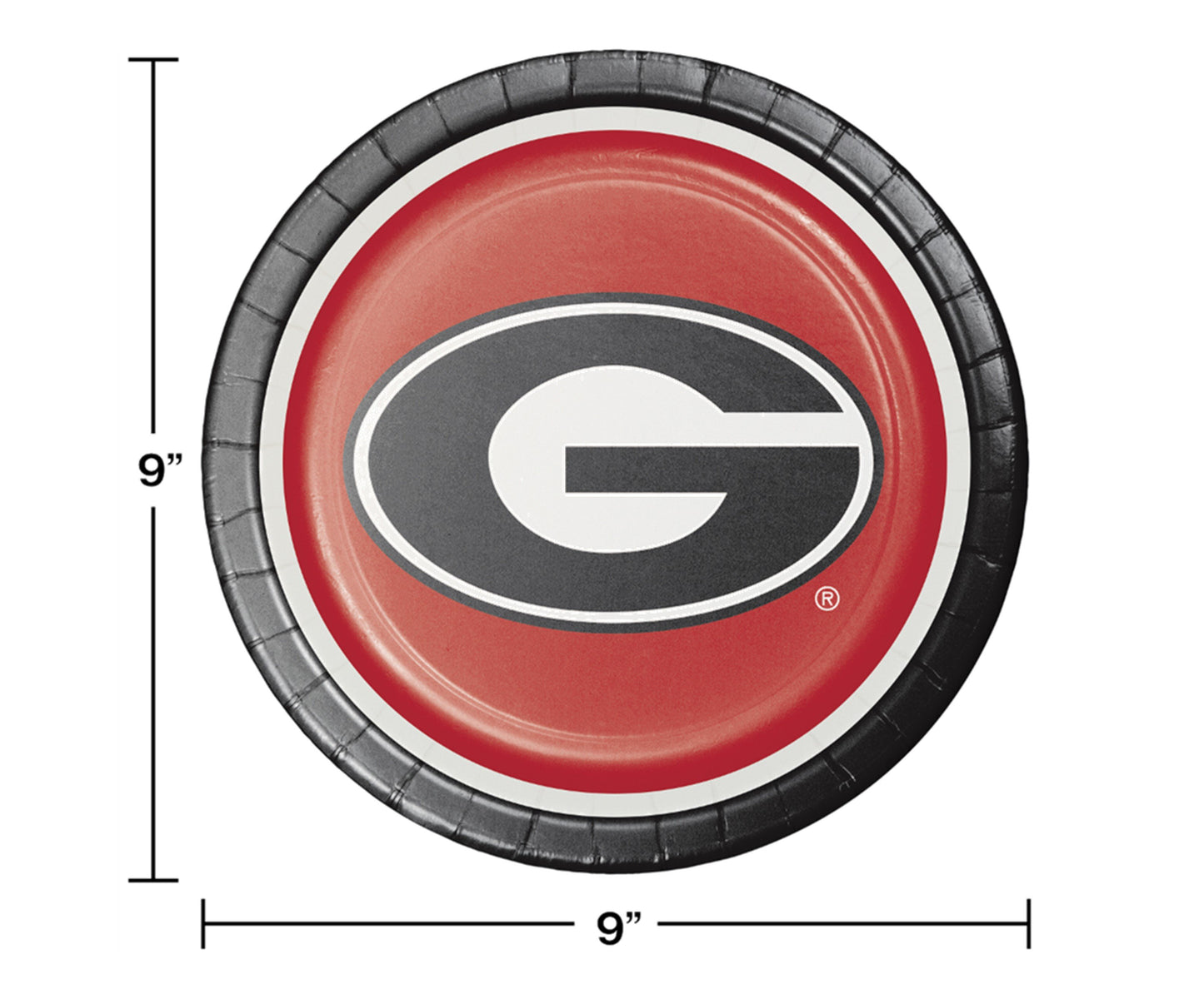 University of Georgia Party Supplies Bundle | UGA Plates | UGA Napkins | UGA Cups | UGA Table Cover | UGA Balloons