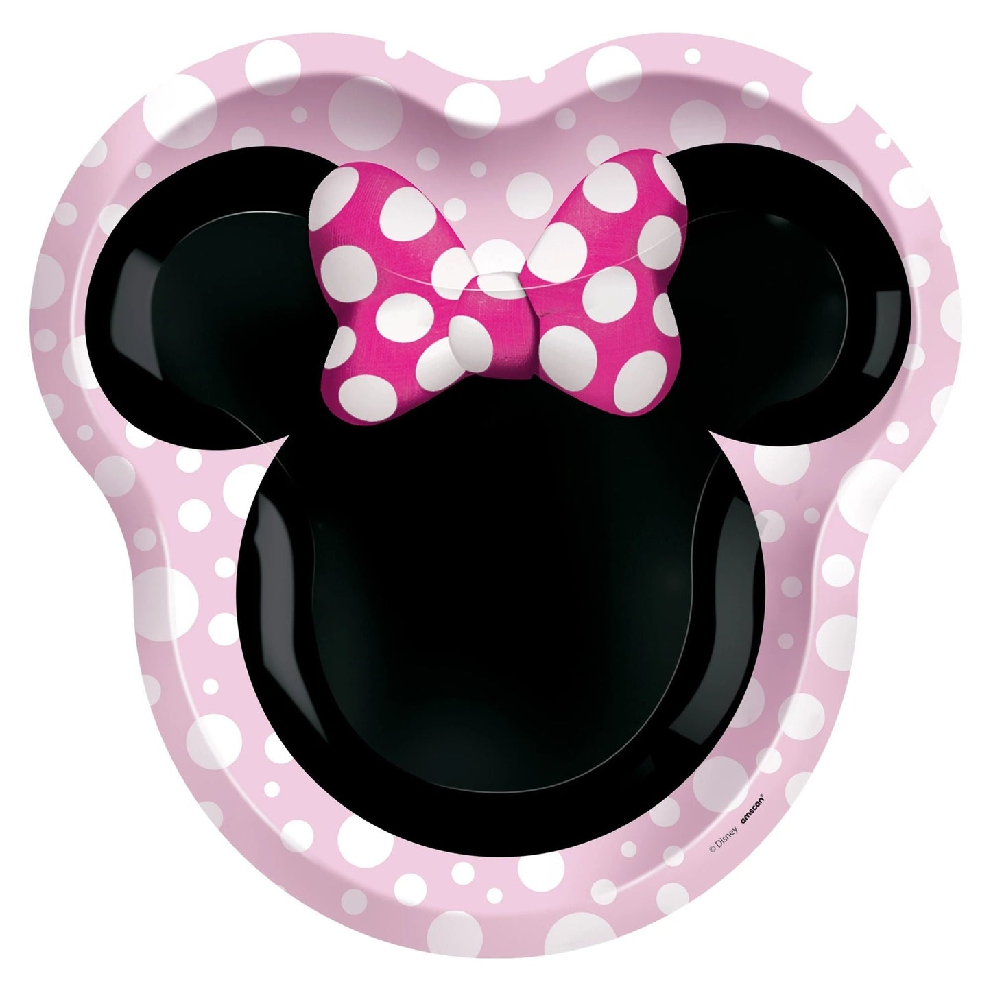 Minnie Mouse Forever Shaped Plates - 8ct