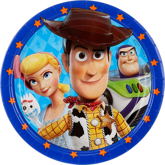 Toy Story 9" Round Paper Plates - 8ct