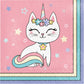 Kitty Cat Sassy Caticorn Luncheon Napkins -16ct