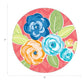 Floral Bold and Beautiful 7" Paper Plates - 50ct