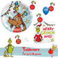 Dr. Seuss The Grinch Christmas Party Supplies Bundle with Appetizer Plates Featuring "Max" and The Grinch Napkins for 16 Guests - Serves 16  - FREE SHIPPING