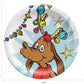 Dr. Seuss The Grinch Christmas "Max" 7" Paper Plates - 8ct