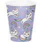 Kitty Cat Sassy Caticorn 9oz Paper Cups - 8ct