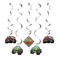 Monster Truck Rally Monster Truck Dizzy Danglers - 5ct