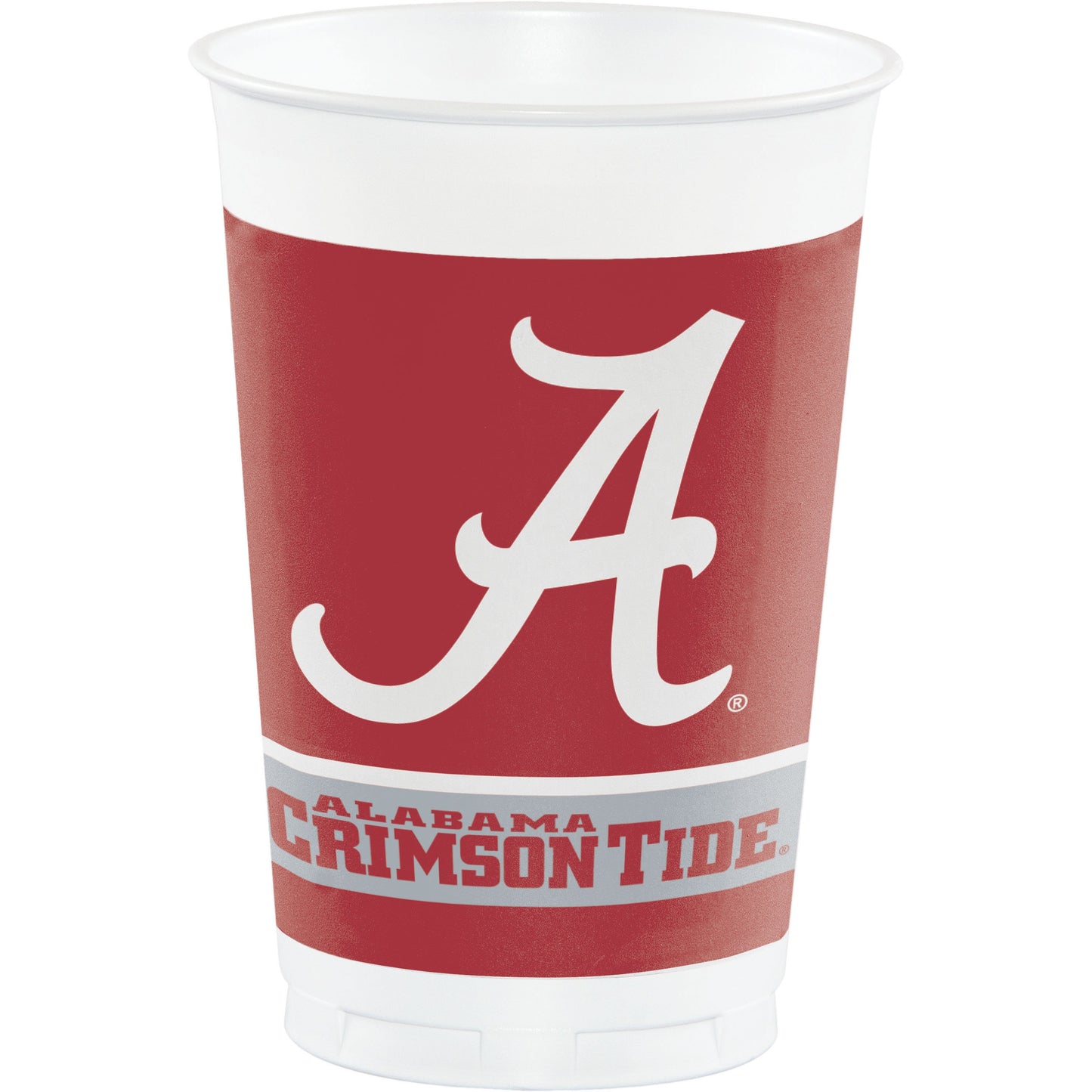 University of Alabama 20oz Plastic Cups - 8ct