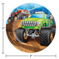 Monster Truck Rally Monster Truck Dessert Plates - 8ct