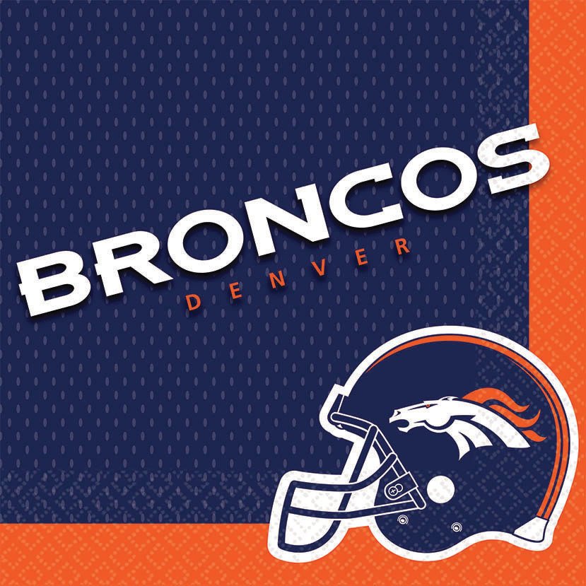 Denver Broncos Luncheon Napkins - 16ct