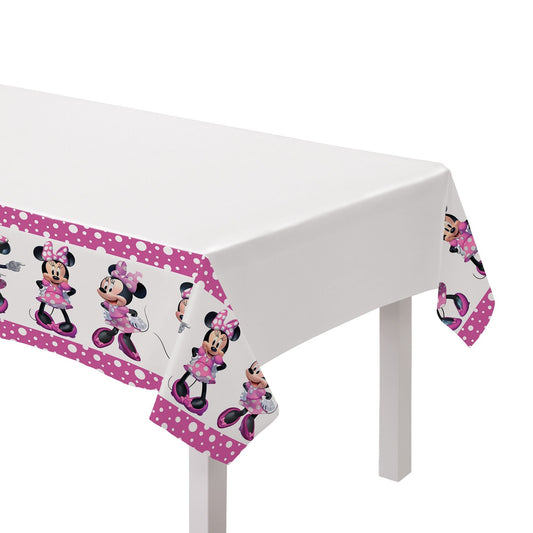 Minnie Mouse Forever Plastic Table Cover - 54" x 96"