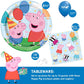 Peppa Pig Birthday Party Supplies Bundle | Peppa Pig Party Tableware | Peppa Pig Decorations | Peppa Pig Balloons