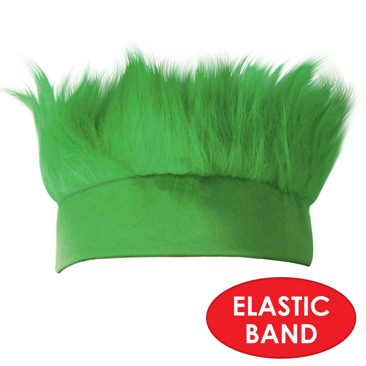 St. Patrick's Day Green Hairy Headband - One Size Fits Most