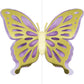 Butterfly Shimmer Hanging Decorations - 3ct