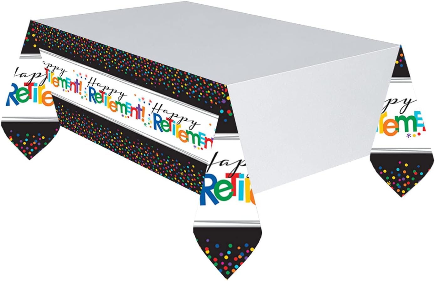 Officially Retired Plastic Table Cover - 54" x 102"