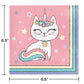 Kitty Cat Sassy Caticorn Luncheon Napkins -16ct