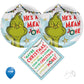 Dr. Seuss The Grinch Christmas Party Supplies Bundle with The Grinch 10.5" Paper Plates and Luncheon Napkins - Serves 16 -  FREE SHIPPING