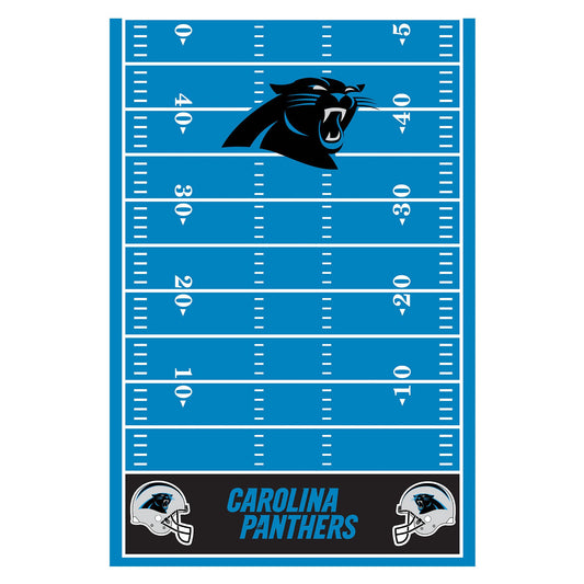 Carolina Panthers Plastic Table Cover - 54" x 96"