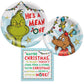 Dr. Seuss The Grinch Christmas Party Supplies Bundle with The Grinch Paper Plates, "Max" Dessert Plates, and Napkins - Serves 8  - FREE SHIPPING