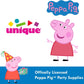 Peppa Pig Birthday Party Supplies Bundle | Peppa Pig Party Tableware | Peppa Pig Decorations | Peppa Pig Balloons