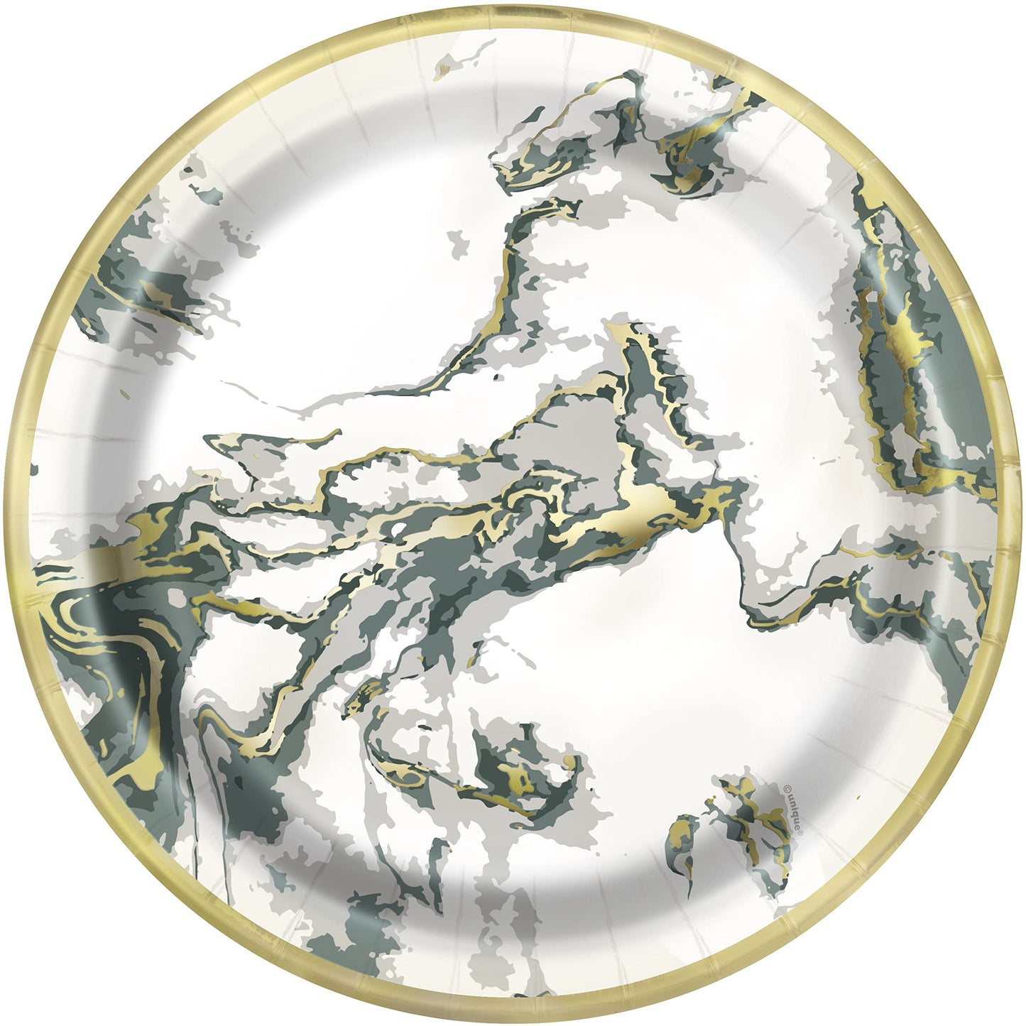 Modern Christmas 9" Plates - 10ct