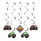 Monster Truck Rally Monster Truck Dizzy Danglers - 5ct