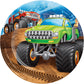 Monster Truck Rally Monster Truck Dessert Plates - 8ct