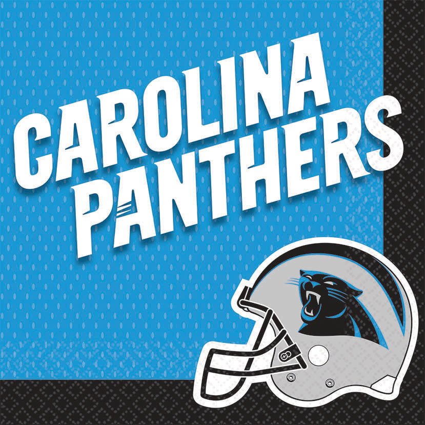 Carolina Panthers Luncheon Napkins - 8ct