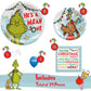 Dr. Seuss The Grinch Christmas Party Supplies Bundle with The Grinch Paper Plates, "Max" Dessert Plates, and Napkins - Serves 8  - FREE SHIPPING