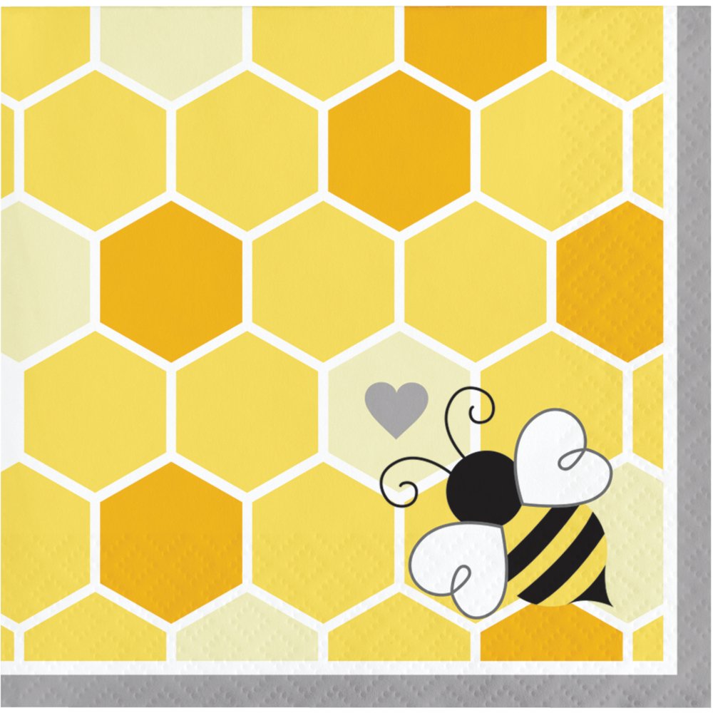 Bumblebee Baby Bumblebee Baby Shower Beverage Napkins - 16ct