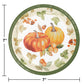 Pumpkin Harvest Luncheon Plates - 8ct