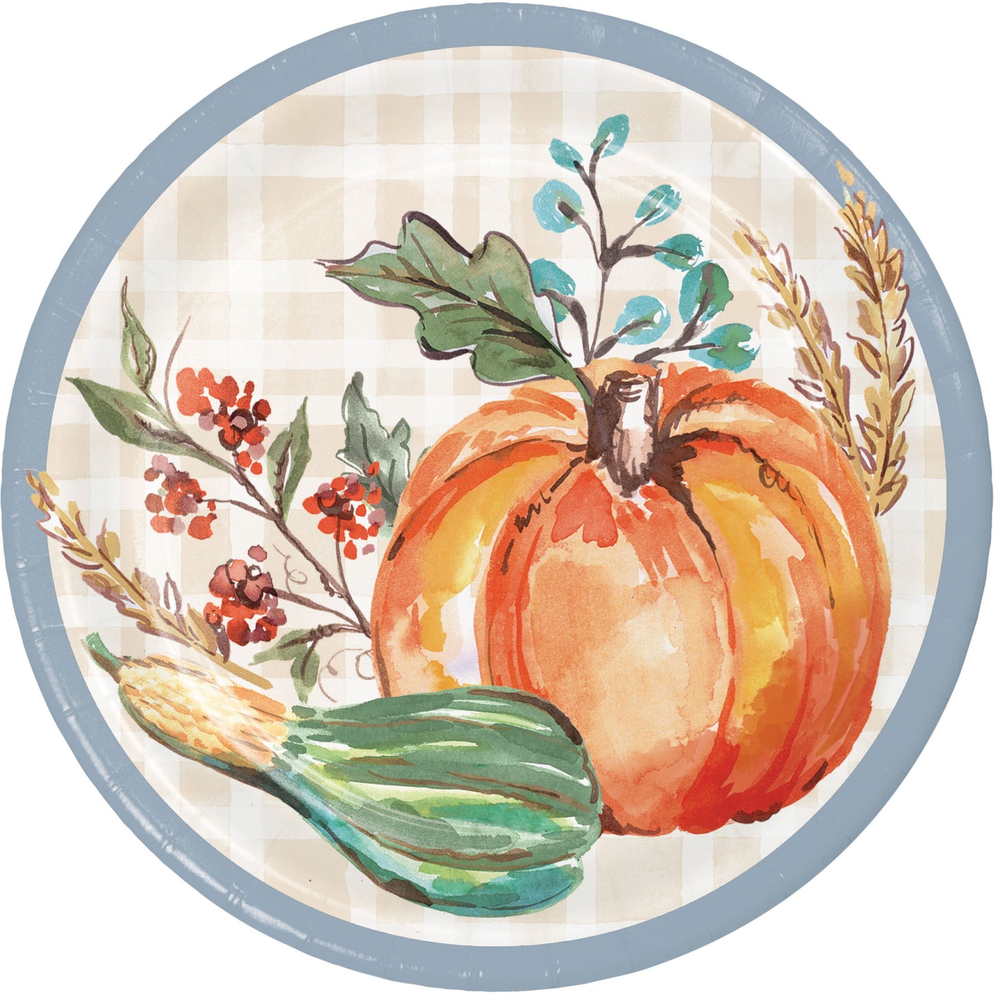 Decadent Cornucopia Luncheon Plates - 8ct