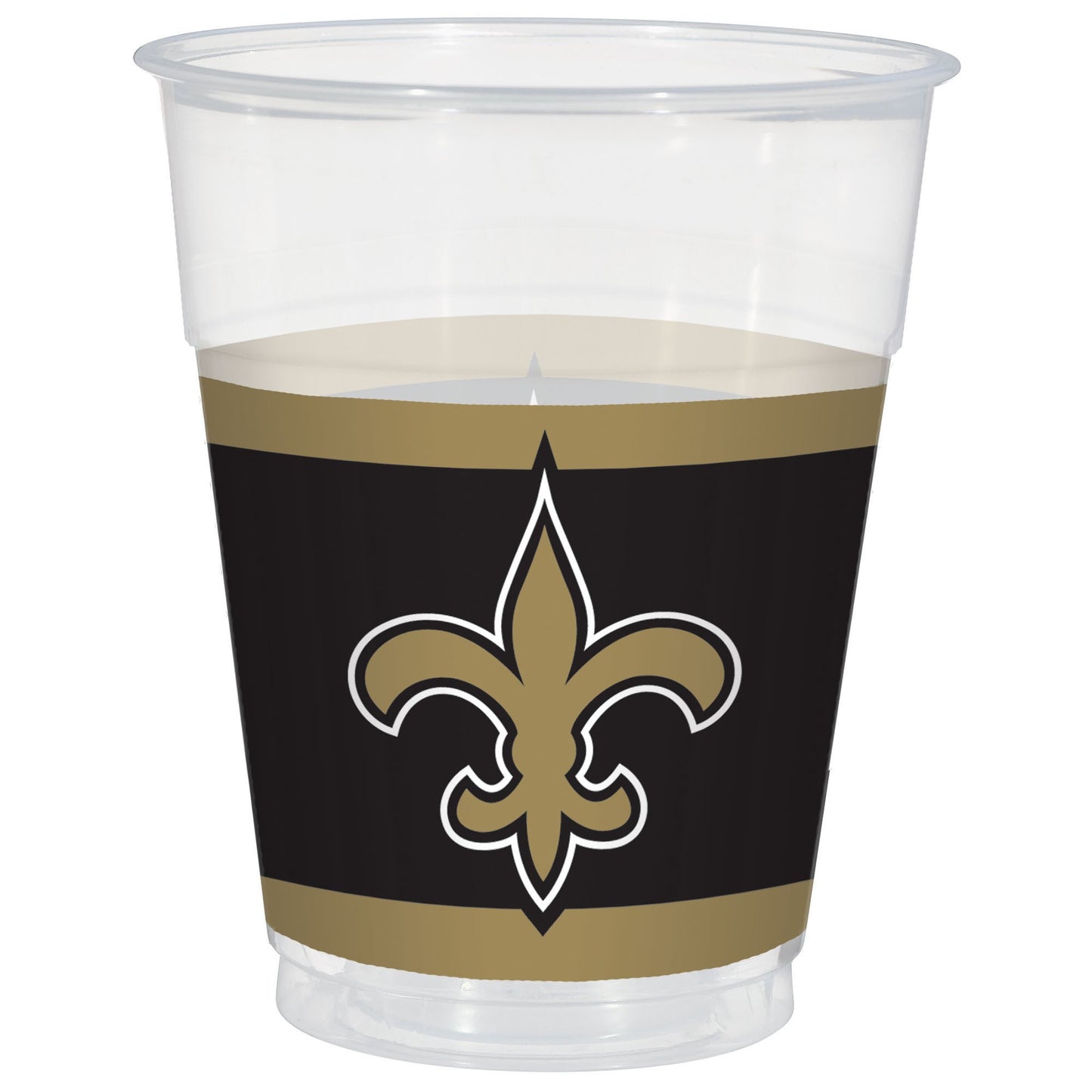 New Orleans Saints 16oz Plastic Cups - 25ct