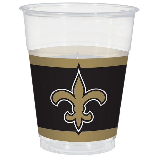 New Orleans Saints 16oz Plastic Cups - 25ct