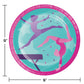 Gymnastics Party 9" Paper Plates - 8ct