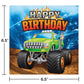 Monster Truck Rally Monster Truck Happy Birthday Napkins - 16ct