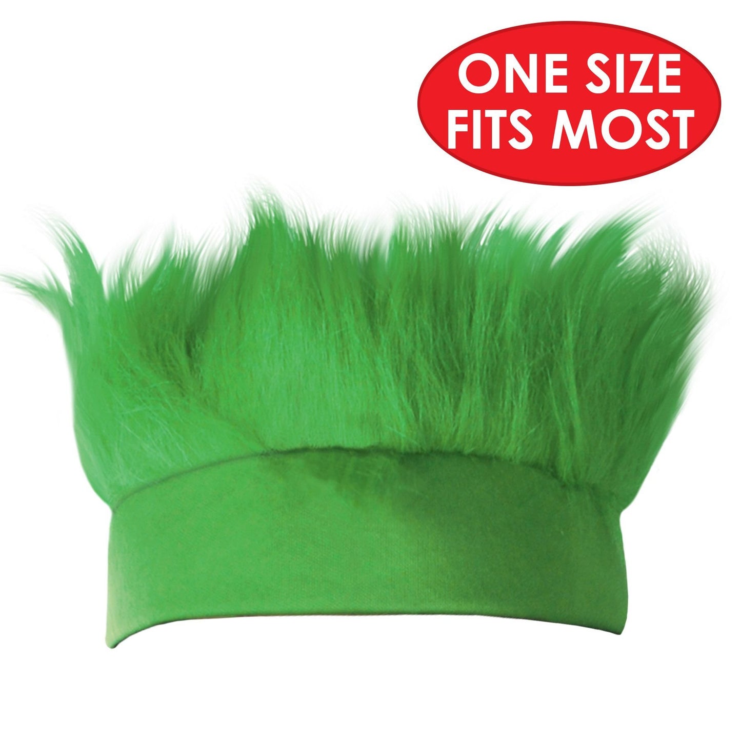 St. Patrick's Day Green Hairy Headband - One Size Fits Most