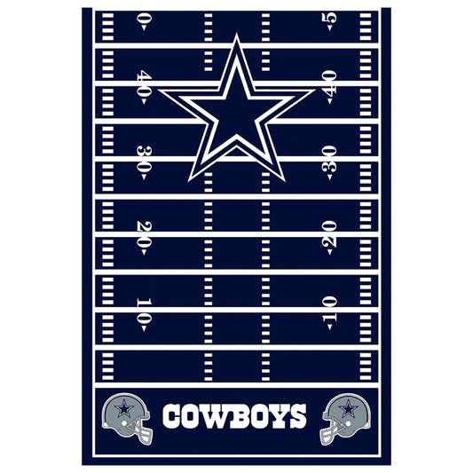 Dallas Cowboys Plastic Table Cover - 54" x 96"