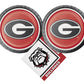 University of Georgia Party Supplies Bundle | UGA Plates | UGA Napkins | UGA Cups | UGA Table Cover | UGA Balloons