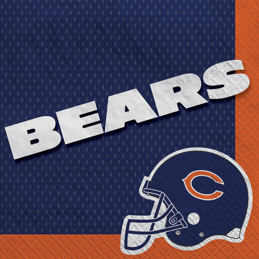 Chicago Bears Luncheon Napkins - 16ct